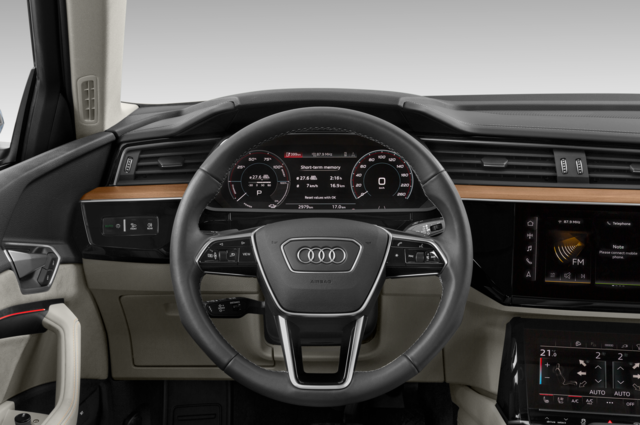 Audi Q8 e-tron (Baujahr 2023) Advanced 5 Türen Lenkrad