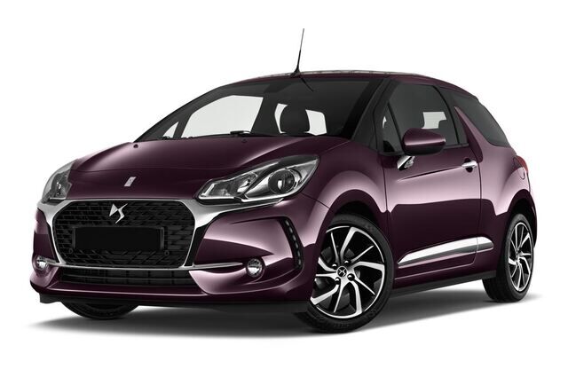 DS DS3 (Baujahr 2016) Sport Chic 2 Türen seitlich vorne mit Felge