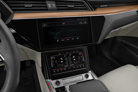 Audi Q8 e-tron (Baujahr 2023) Advanced 5 Türen Temperatur und Klimaanlage