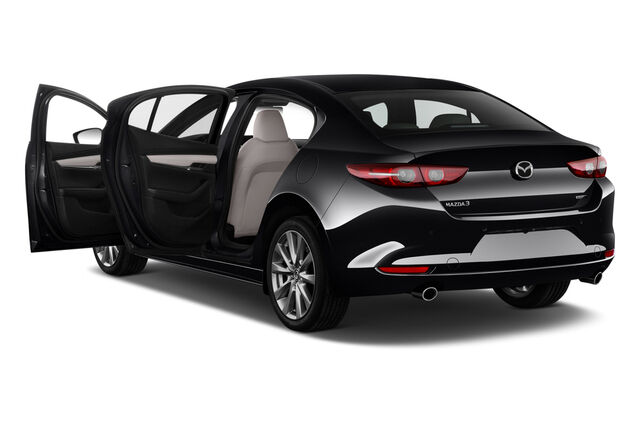 Mazda Mazda3 (Baujahr 2020) Skyactive 4 Türen Tür geöffnet