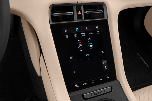 Porsche Taycan (Baujahr 2022) 4 Cross Turismo 5 Türen Temperatur und Klimaanlage