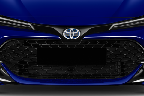 Toyota Corolla Hybrid Touring Sports (Baujahr 2023) Lounge 5 Türen Kühlergrill und Scheinwerfer