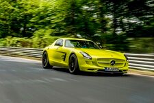 Mercedes SLS AMG Coupe Electric Drive - Elektrischer Sportler rockt...