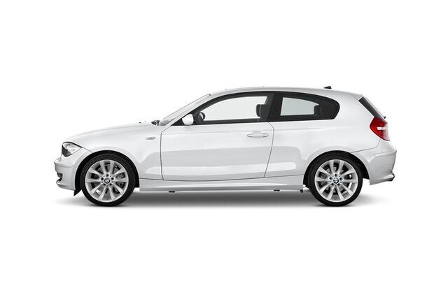 BMW 1 Series (Baujahr 2010) 123d 3 Türen Seitenansicht