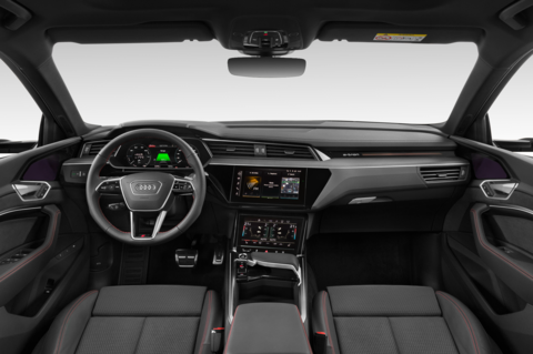 Audi Q8 e-tron Sportback (Baujahr 2023) Advanced 5 Türen Cockpit und Innenraum