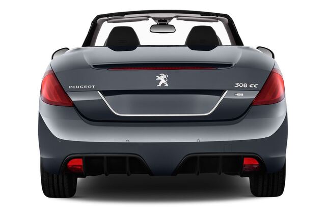 Peugeot 308 (Baujahr 2013) Allure 2 Türen Heckansicht