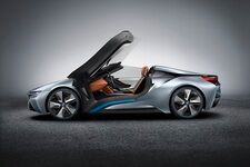 BMW i8 Spyder - Offen für Elektroantrieb