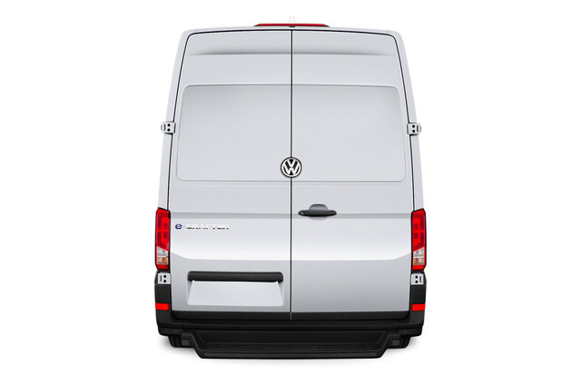 Volkswagen e-Crafter (Baujahr 2020) - 4 Türen Heckansicht