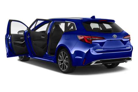 Toyota Corolla Hybrid Touring Sports (Baujahr 2023) Lounge 5 Türen Tür geöffnet