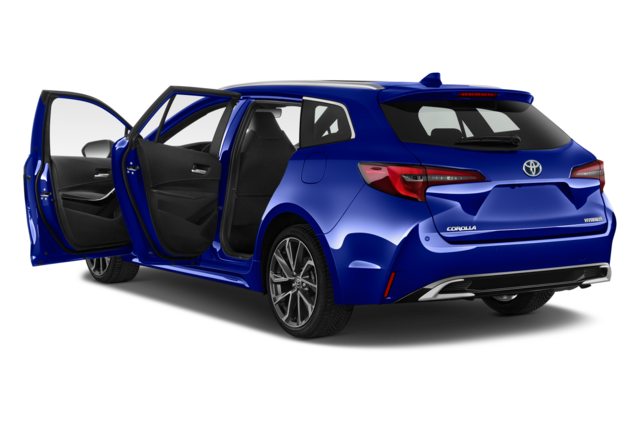Toyota Corolla Hybrid Touring Sports (Baujahr 2023) Lounge 5 Türen Tür geöffnet