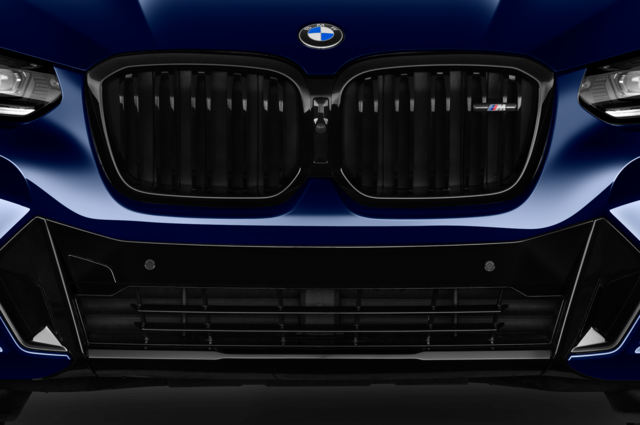 BMW X4 (Baujahr 2023) M40d 5 Türen Kühlergrill und Scheinwerfer