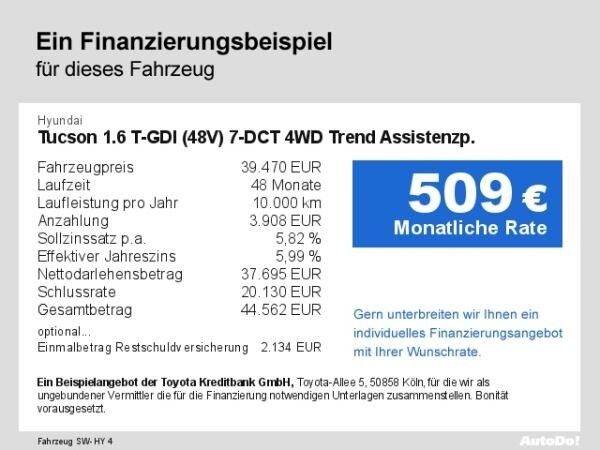 Hyundai Tucson N Line Hybrid MY25 1.6 T-GDi Sitz- / Assistenzp. / Digital Key