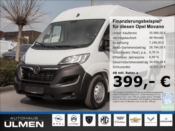 Opel Movano C Kasten HKa Edition 2.2 Diesel 140 3 Cargo 3,5t verstärkt L2H2