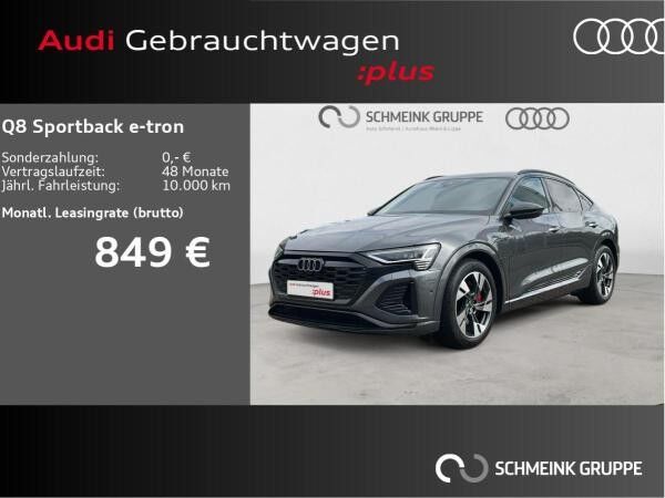 Audi Q8 Sportback e-tron 55 S line quattro HUD Matrix