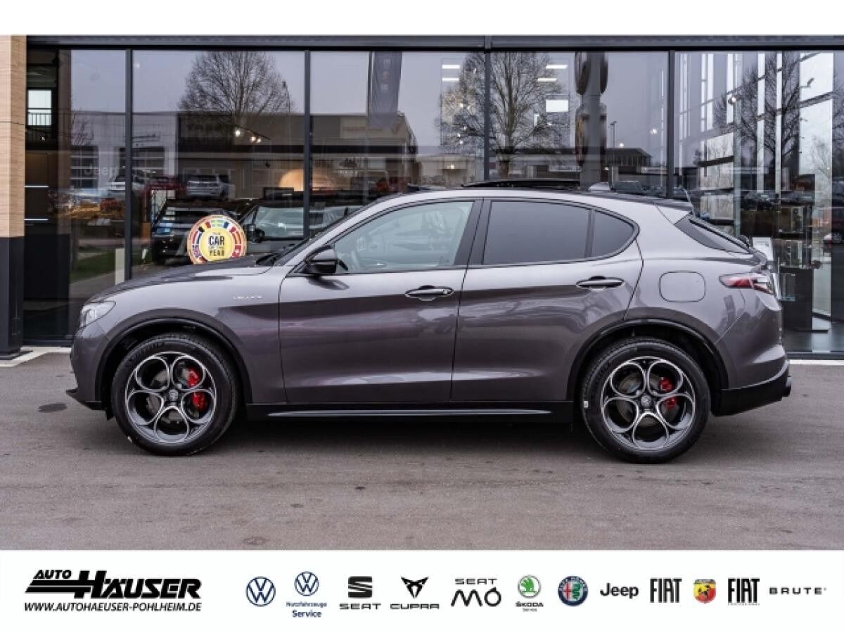 Alfa Romeo Stelvio Veloce 2.0 Turbo AT8 Q4 MY24 PANORAMA EL. HECKKL. NAVI KAMERA TECHNOLOGIE