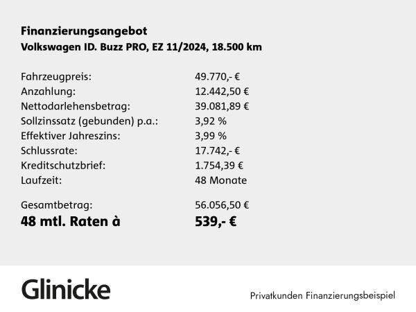 Volkswagen ID.Buzz Pro Navi, SHZ,