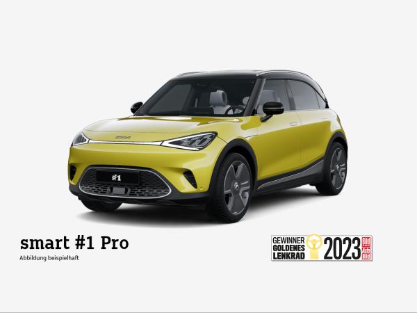 smart #1 Pro⚡130kW/Pano/Navi/LED/360°/19Zoll/V2L/smart-Pilot