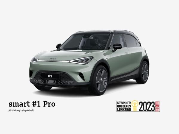 smart #1 Pro⚡(130kW/Pano/Navi/LED/360°/19Zoll/V2L/smart-Pilot)