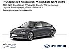 Hyundai IONIQ 6 ⚡ Allradantrieb 77,4kWh Batt. 325PS Elektro ⏱ Sofort verfügbar! ✔️ mit 4 Zusatz-Paketen