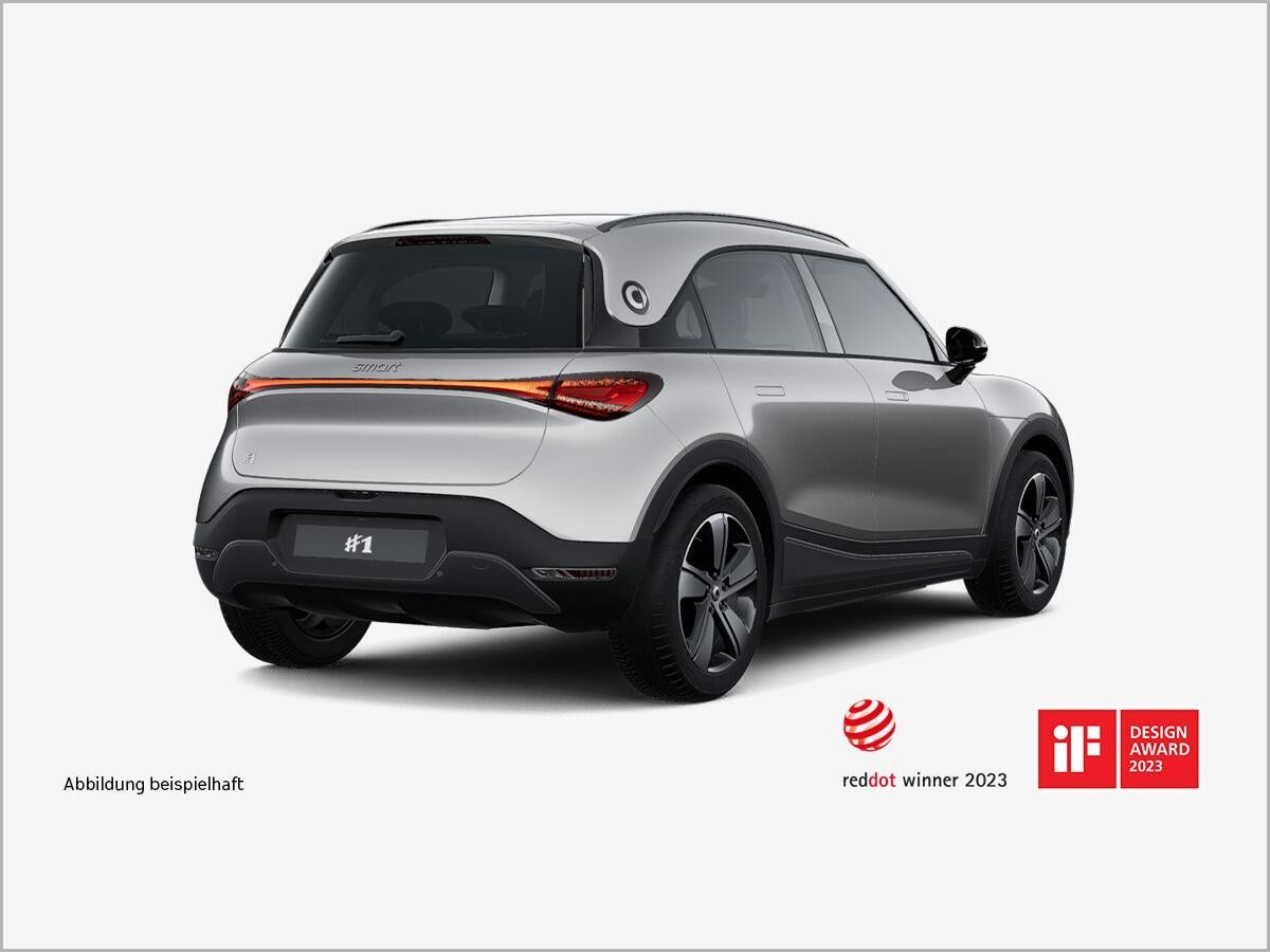 smart #1 Pure+⚡(22kW AC, LED, 18" LM, Android Auto/Carplay, uvm.)