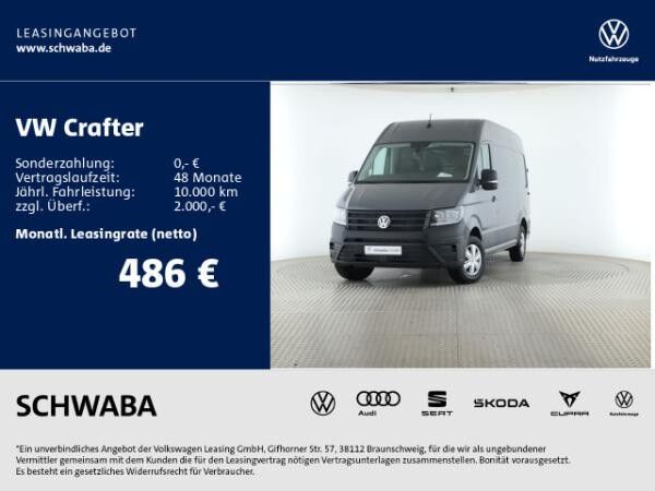 Volkswagen Crafter Kasten MR 2.0 TDI *Kurzzulassung*