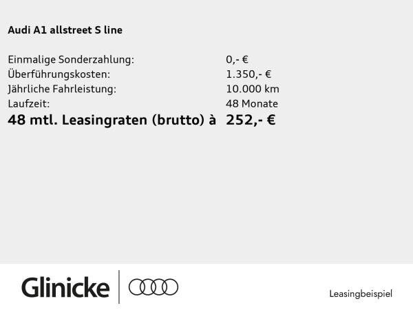 Audi A1 allstreet 30 TFSI NEUBESTELLUNG
