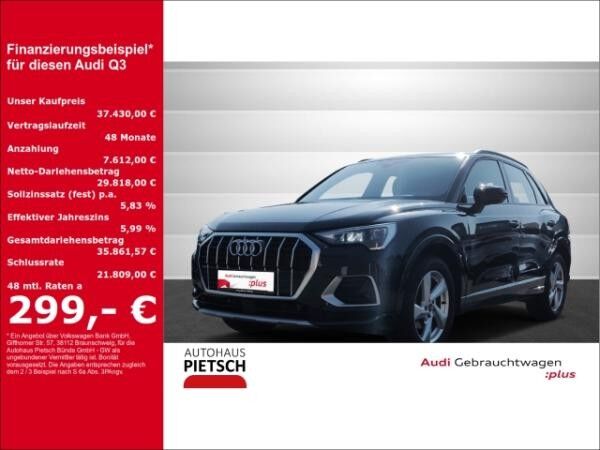 Audi Q3 35 TDI S tronic advanced ACC Keyless Navi