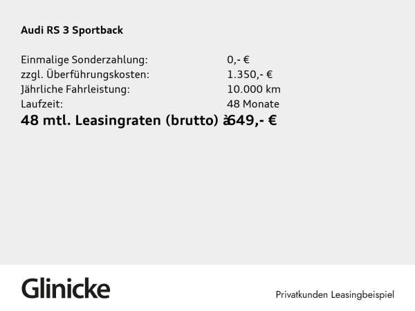 Audi RS3 RS 3 Sportback NEUBESTELLUNG MJ2025