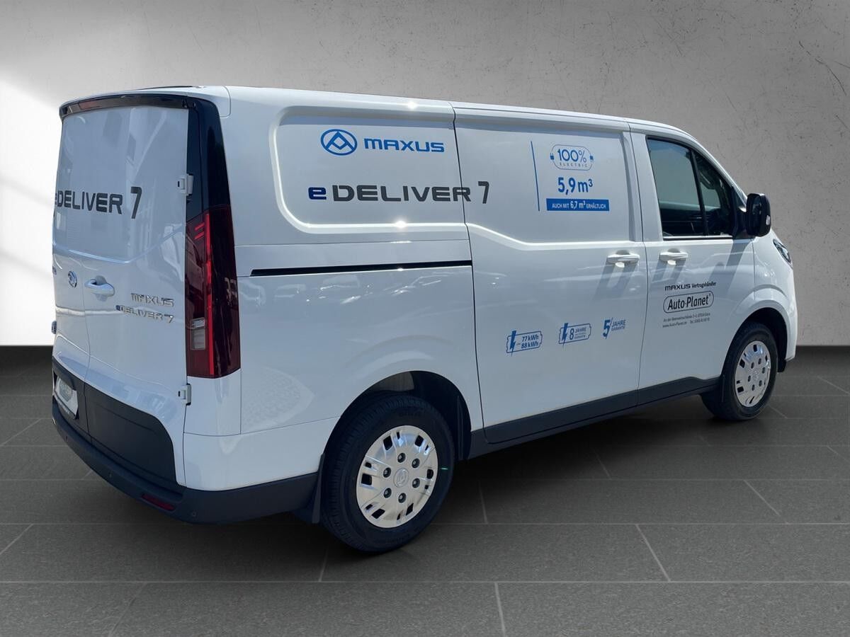 MAXUS eDeliver 7 Kasten L1 77kWh *5 JAHRE GARANTIE*SOFORT VERFÜGBAR*GEWERBE*