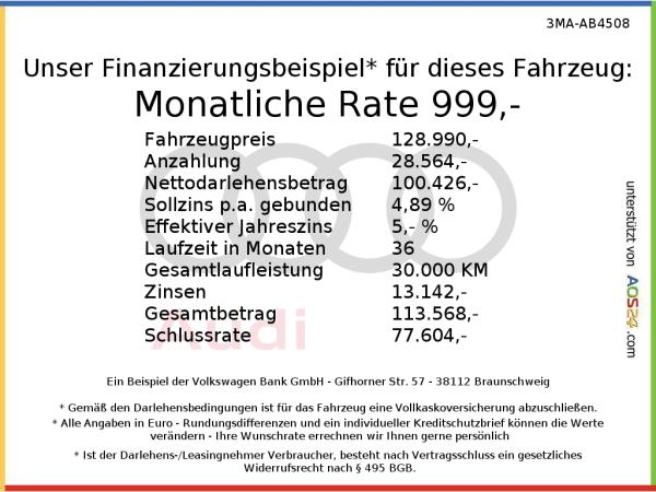 Audi A8 50 TDI quattro B&O Matrix Stdhz Massage