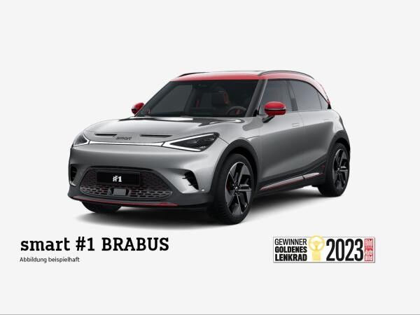 smart #1 BRABUS⚡Wartung & Verschleiß inkl.*❗️(Allrad/Ambient/Head-up/Soundsystem/Pano/LED+)