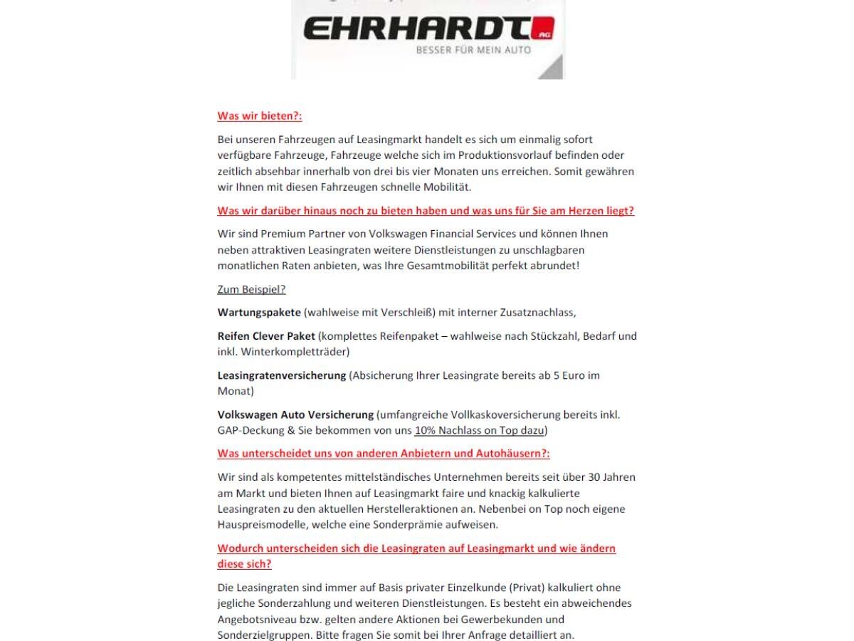 Volkswagen Tayron R-Line 2.0TDI 193PS DSG HD-MATRIX*NAV PRO*AHK*PANO*STANDHZG*20ZOLL*WR*74.965€