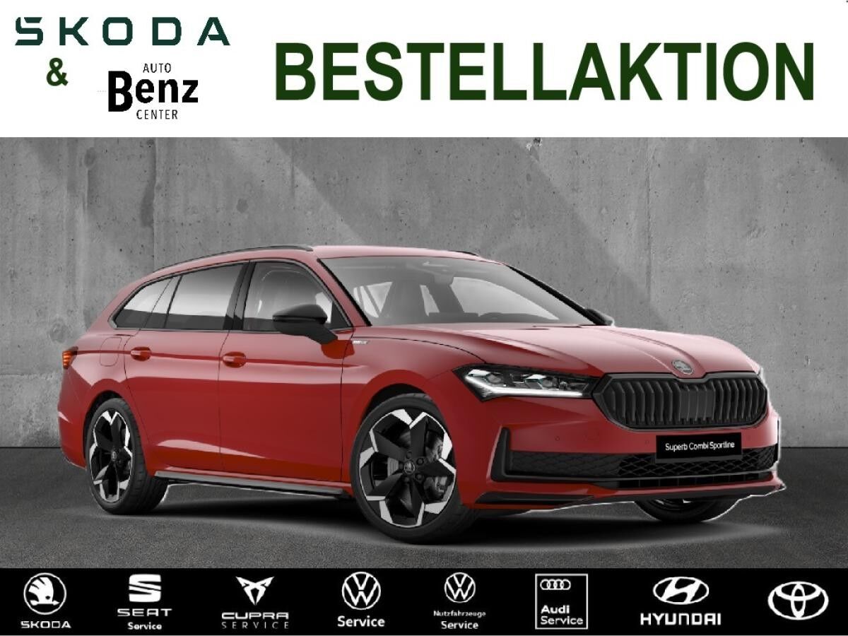 Skoda Superb SPORTLINE COMBI 1,5 TSI iV *ELEKTISCHE- MASSAGESITZE*LED*DCC* - GEWERBLICH