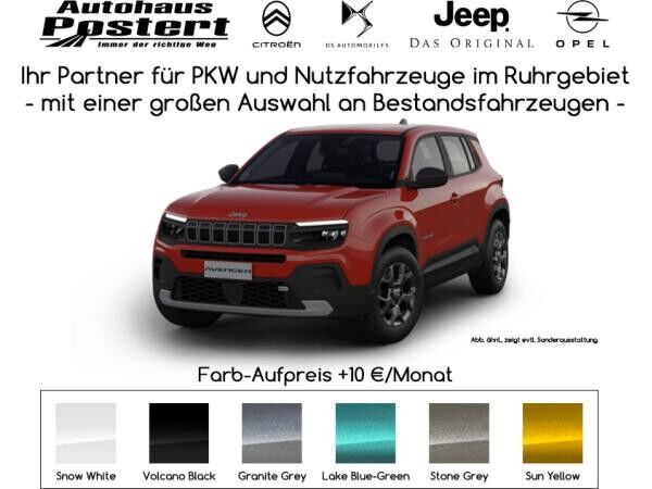 Jeep Avenger 115 KW Elektro Altitude frei konfigurierbar