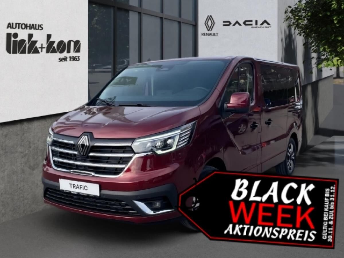 Renault Trafic 7-Sitzer Combi Spaceclass Blue dCi 170🖤Automatik🖤Gewerbe-Black-Deal🖤Leder🖤Signature-Paket (Tisch-/Me