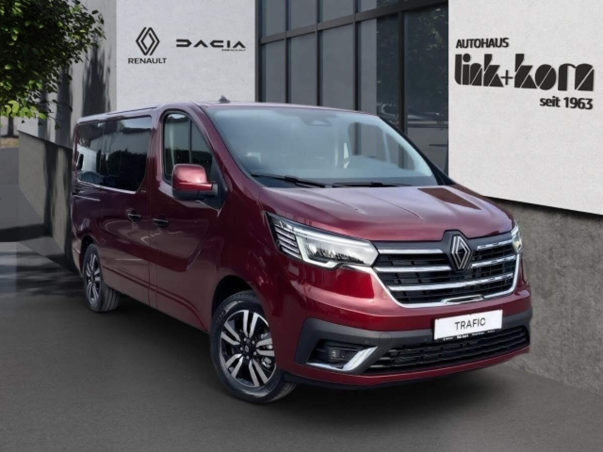 Renault Trafic 7-Sitzer Combi Spaceclass Blue dCi 170🖤Automatik🖤Gewerbe-Black-Deal🖤Leder🖤Signature-Paket (Tisch-/Me