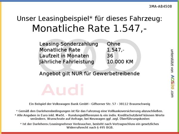 Audi A8 50 TDI quattro B&O Matrix Stdhz Massage