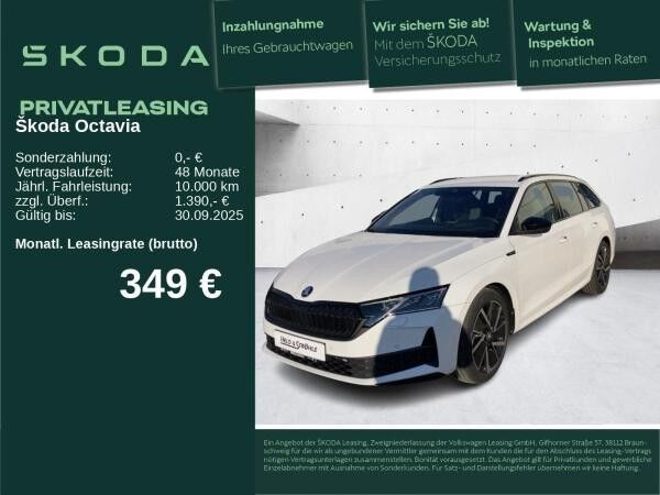 Skoda Octavia Combi Sportline 1,5 eTSI 110kW 7-Gang DSG - NAVI SHZ R-KAM