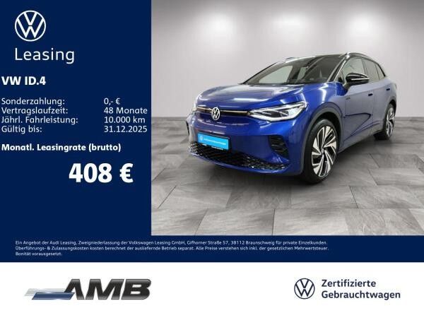 Volkswagen ID.4 GTX h/AHK/HuD/Pano/Wärmepumpe/04.29Garantie