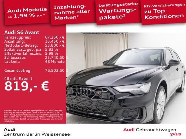 Audi S6 Avant 3.0 TDI TIPT*QU*MATRIX*STANDHZ*B&O*RFK*