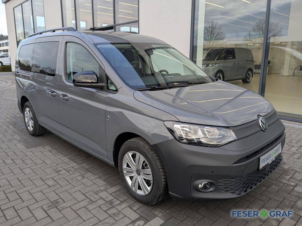 Volkswagen Caddy Maxi 7-Sitzer Heckflügelt. Allwetterreifen