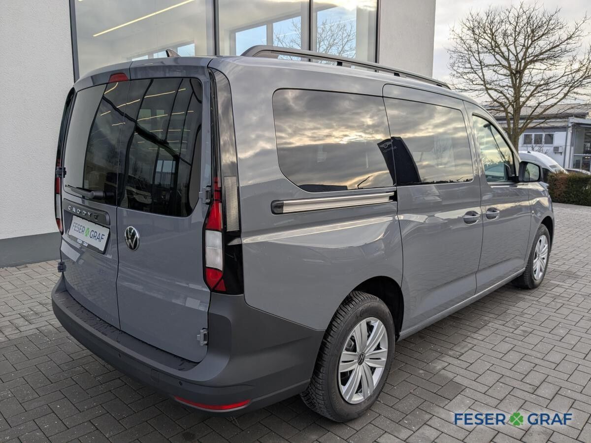 Volkswagen Caddy Maxi 7-Sitzer Heckflügelt. Allwetterreifen