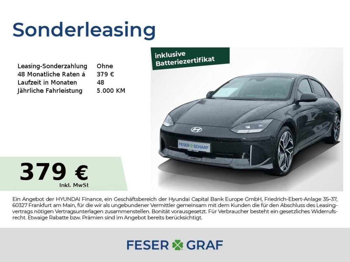 Hyundai IONIQ 6 UNIQ-PAKET LEDER NAVI KAMERA MATRIX 20