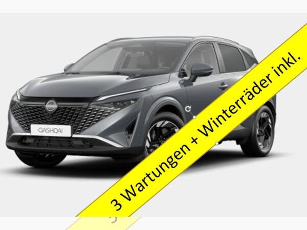 Nissan Qashqai 1,5 N-Connecta Winter Komfort  Hybrid 8 Fach Bereift !!!