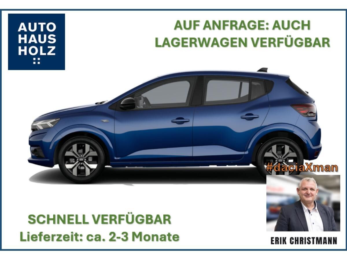 Dacia Sandero Journey+ ECO-G 100  🚀🔍inkl. Full-Service