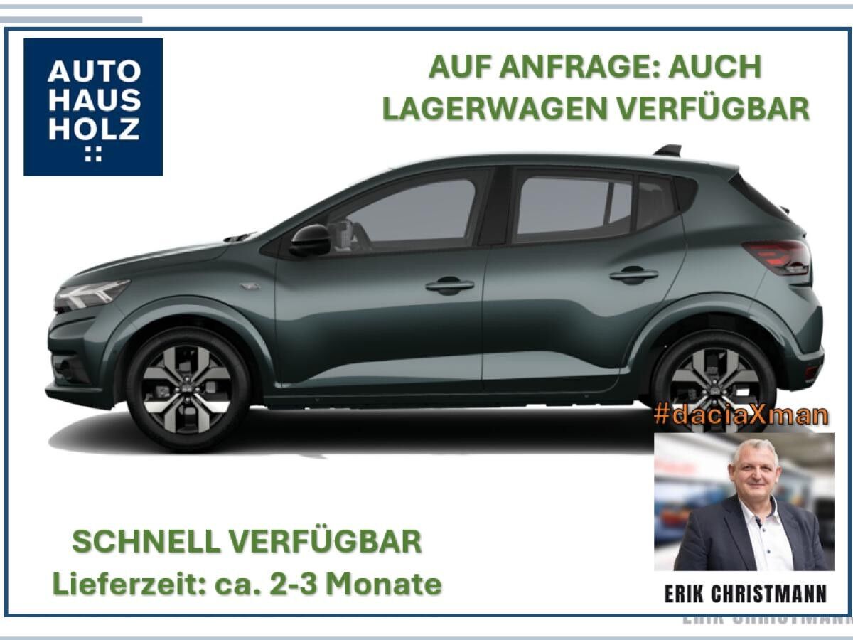 Dacia Sandero Journey+ ECO-G 100  🚀🔍inkl. Full-Service