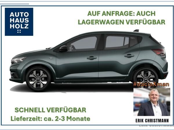 Dacia Sandero Journey+ ECO-G 100  🚀🔍inkl. Full-Service