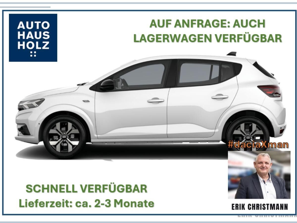 Dacia Sandero Journey+ ECO-G 100  🚀🔍inkl. Full-Service