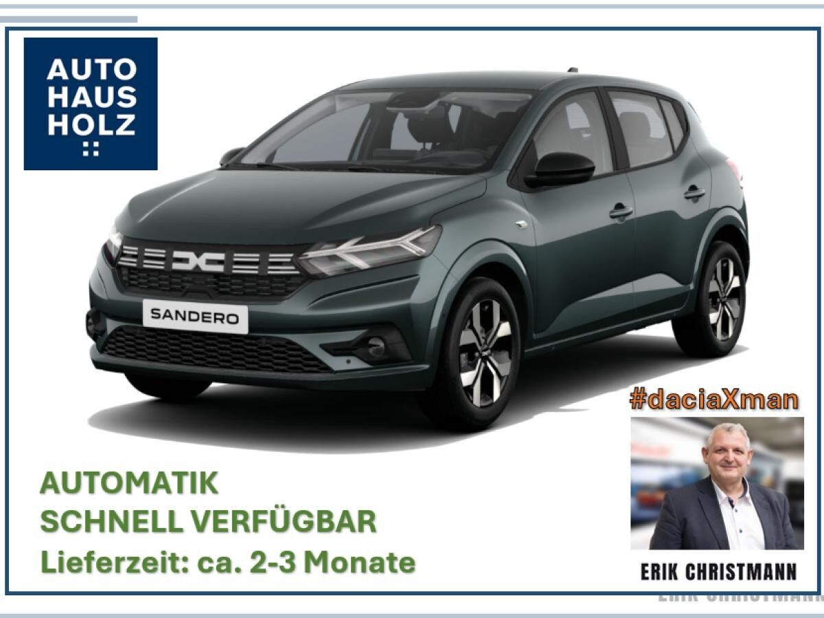 Dacia Sandero Journey TCE90 CVT  🚀🔍inkl. Full-Service