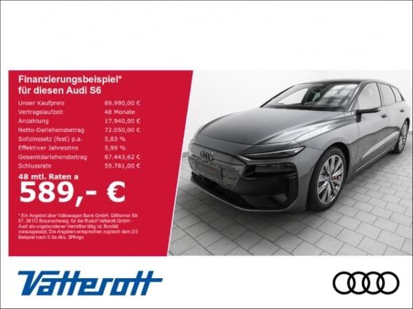 Audi S6 Avant e-tron edition one grey B&O Leder Pano Matrix